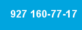 927 160-77-17